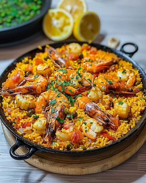 Seafood Paella
